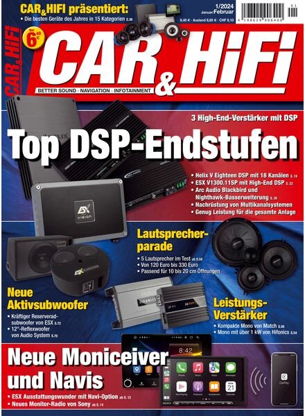 Car & Hifi – Januar 2024 Cover