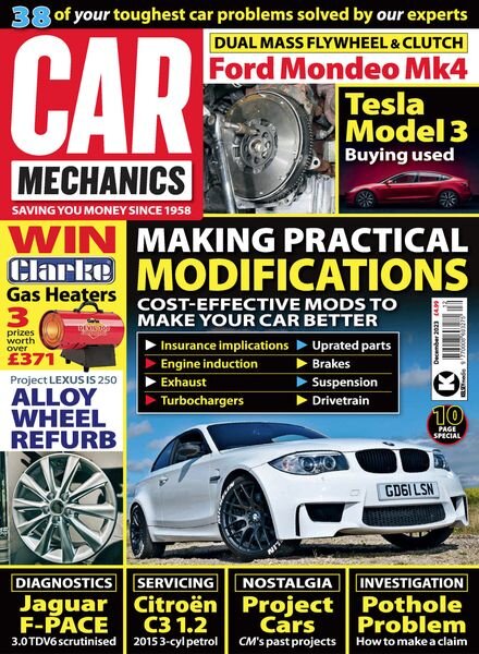 Car Mechanics – December 2023 Cover