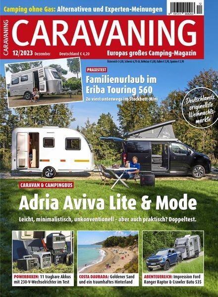 Caravaning – Dezember 2023 Cover