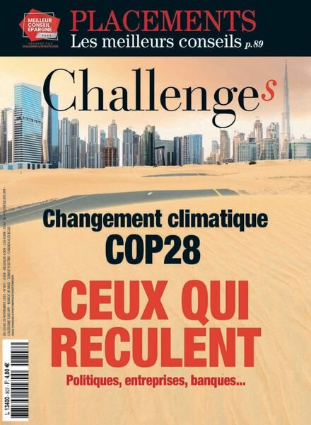 Challenges – 23 Novembre 2023 Cover