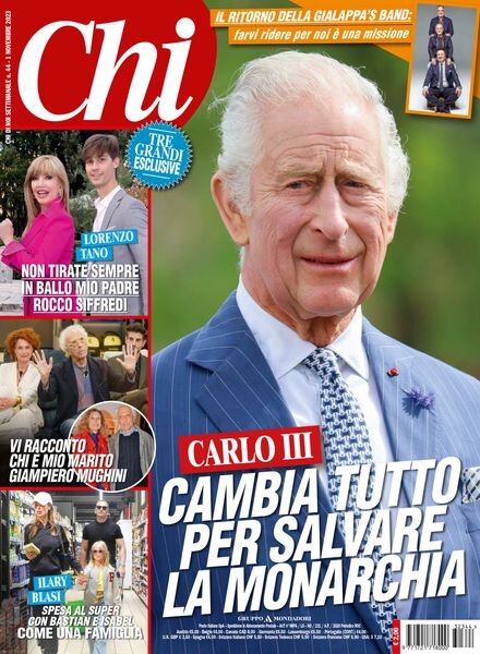 Chi – 1 Novembre 2023 Cover