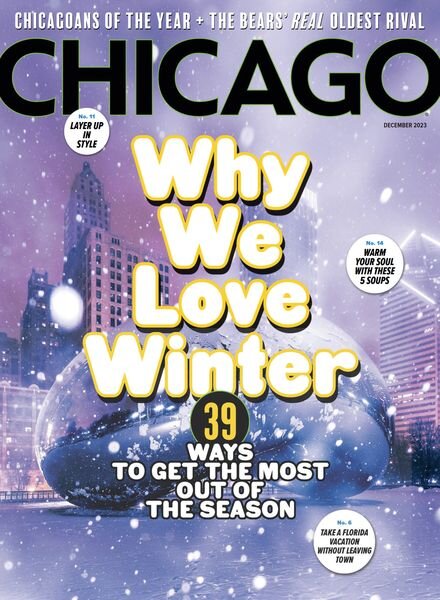 Chicago Magazine – December 2023 Cover