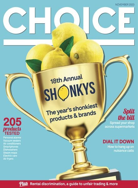 Choice Australia – November 2023 Cover