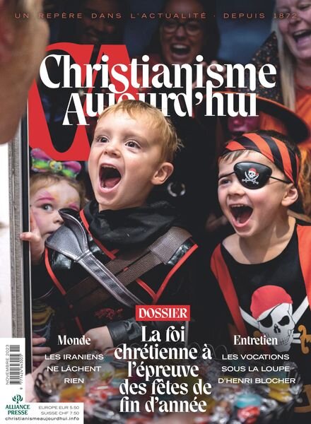 Christianisme Aujourd’hui – Novembre 2023 Cover