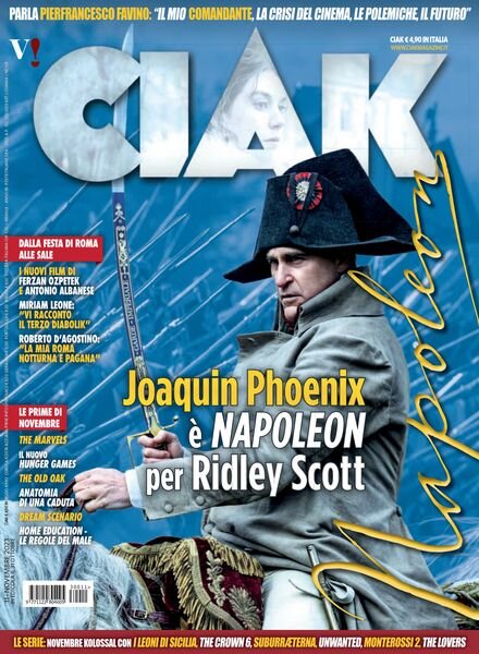Ciak – Novembre 2023 Cover