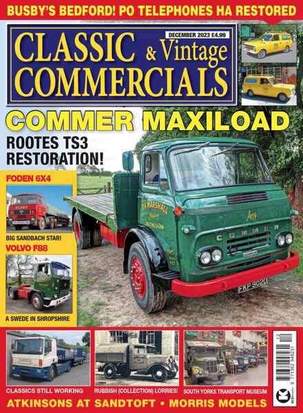 Classic & Vintage Commercials – December 2023 Cover