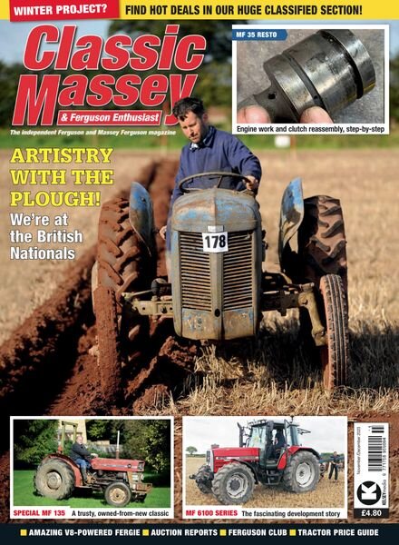 Classic Massey & Ferguson Enthusiast – November-December 2023 Cover