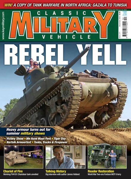 Classic Military Vehicle – December 2023 Cover