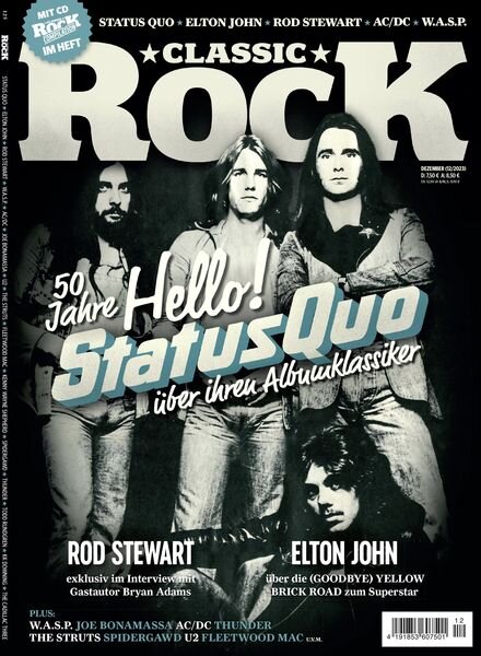 Classic Rock Germany – Dezember 2023 Cover