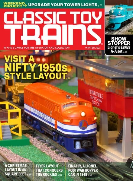 Classic Toy Trains – January-February 2024 Cover