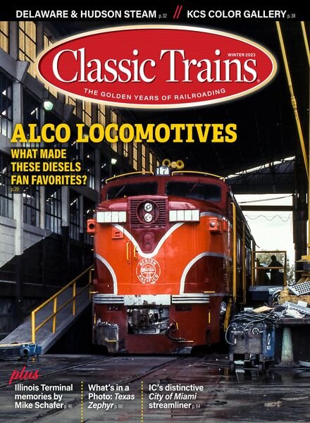 Classic Trains – December 2023 Cover