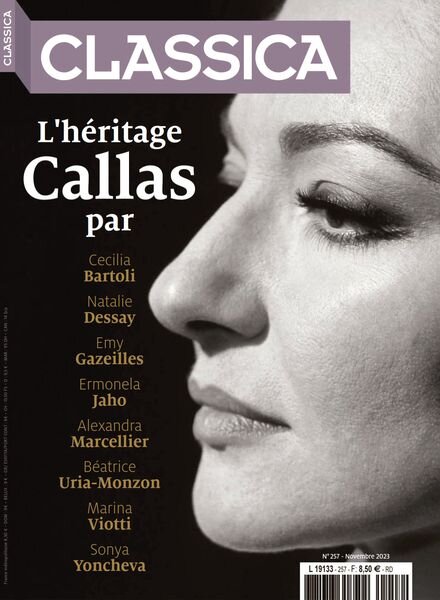 Classica – Novembre 2023 Cover