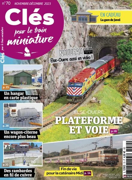 Cles pour le train miniature – Novembre-Decembre 2023-70 Cover