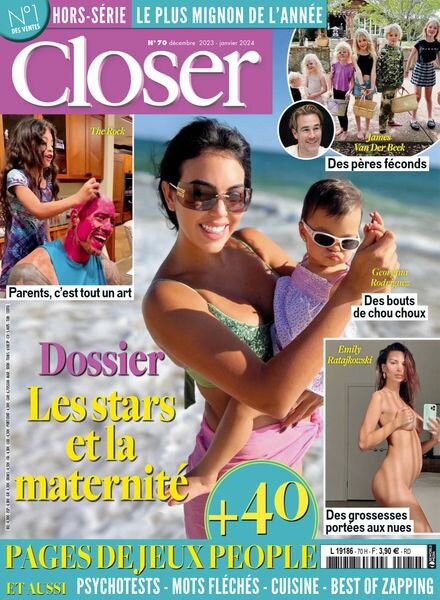 Closer – Hors-Serie Jeux N 70 – Decembre 2023 – Janvier 2024 Cover