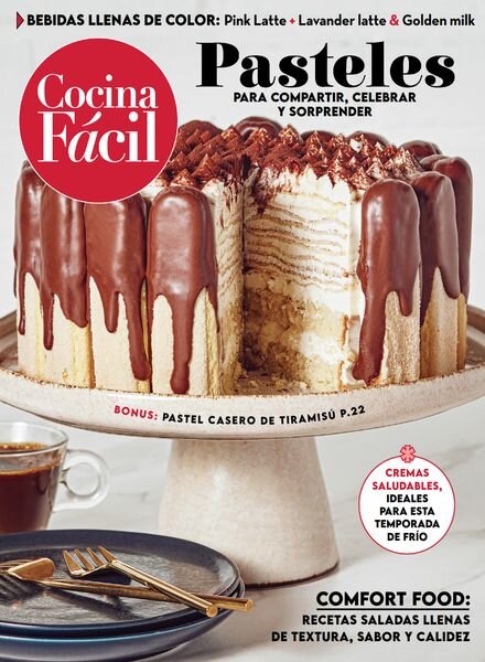 Cocina Facil Mexico – Noviembre 2023 Cover