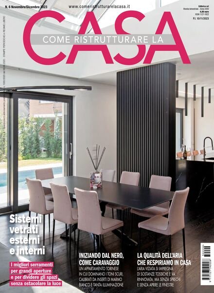 Come Ristrutturare la Casa – Novembre-Dicembre 2023 Cover