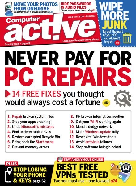 Computeractive – Issue 669 – 25 October 2023 Cover