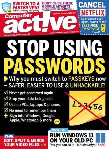 Computeractive – Issue 670 – 8 November 2023 Cover