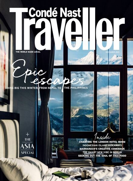 Conde Nast Traveller UK – December 2023 Cover