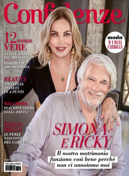 Confidenze – 31 Ottobre 2023 Cover