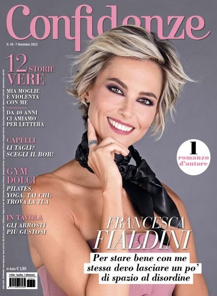 Confidenze – 7 Novembre 2023 Cover