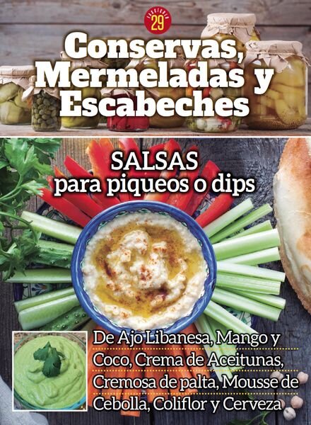 Conservas mermeladas y escabeches – Noviembre 2023 Cover