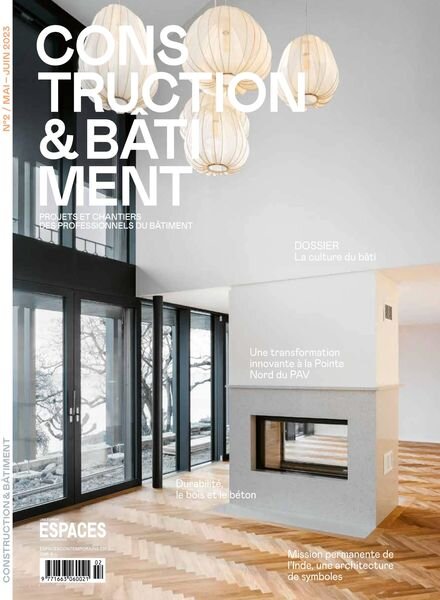 Construction & Batiment – Mai-Juin 2023 Cover