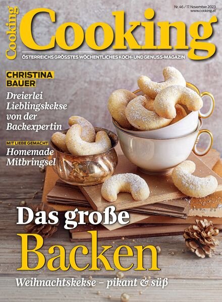 Cooking Austria – 17 November 2023 Cover
