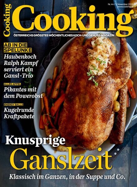 Cooking Austria – 3 November 2023 Cover