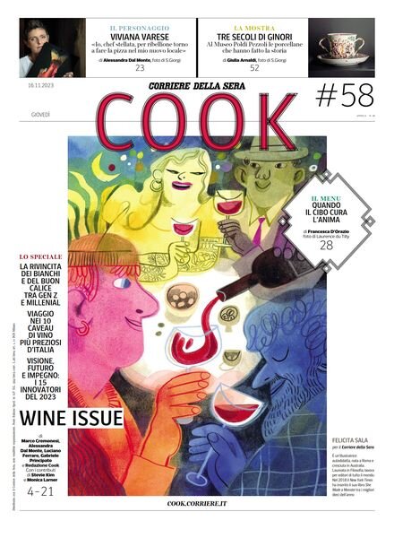 Corriere della Sera Cook – 16 Novembre 2023 Cover