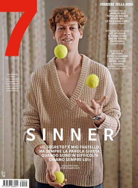 Corriere della Sera Sette – 10 Novembre 2023 Cover