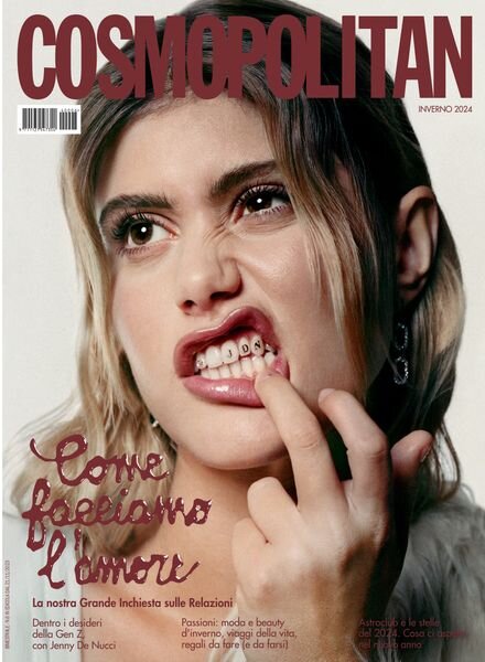 Cosmopolitan Italia – Inverno 2024 Cover