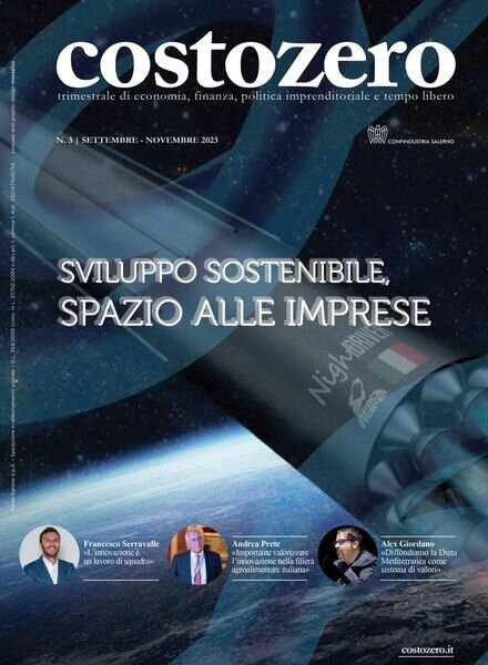 Costozero – Settembre-Novembre 2023 Cover