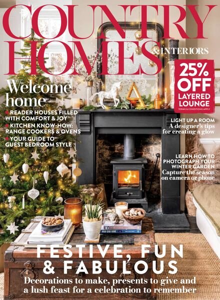Country Homes & Interiors – December 2023 Cover