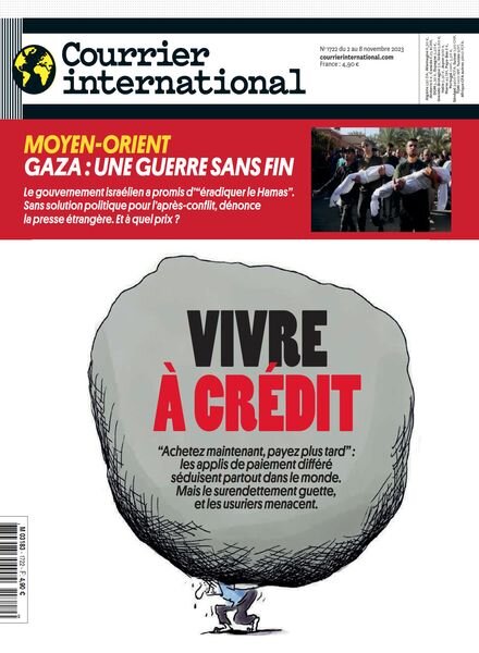 Courrier International – 2 Novembre 2023 Cover