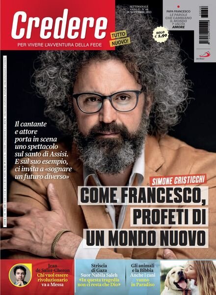 Credere – 26 Novembre 2023 Cover