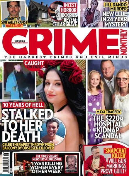 Crime Monthly – Issue 56 – November 2023 Cover