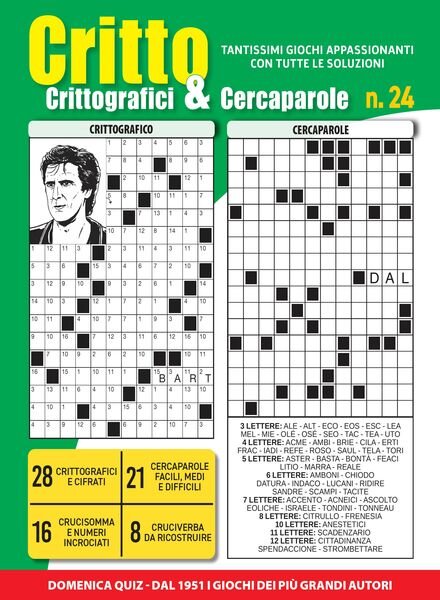 Crittografici – 18 Novembre 2023 Cover