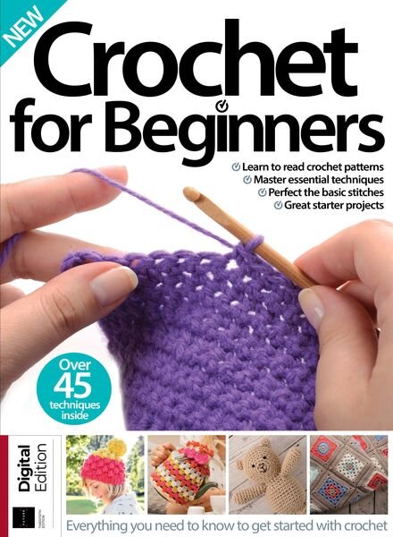 Crochet for Beginners – 20th Edition – November 2023 Cover