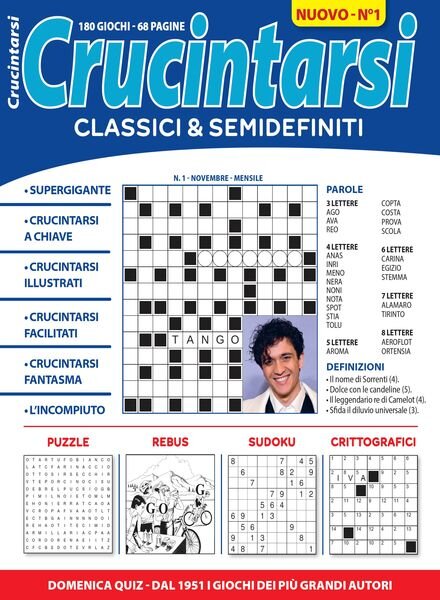 Crucintarsi Classici & Semidefiniti – Novembre 2023 Cover