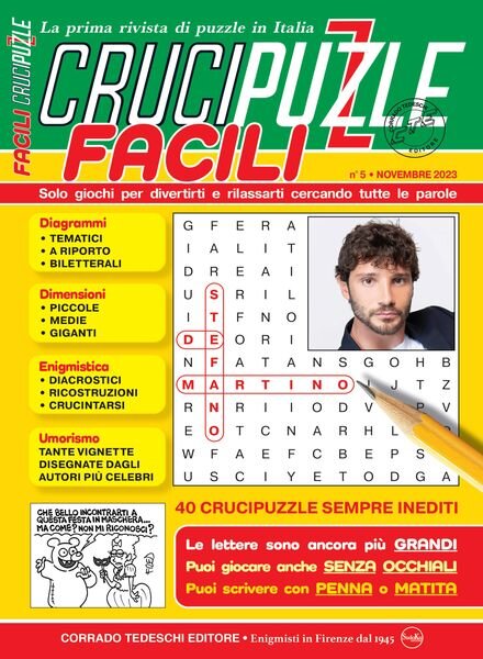 Crucipuzzle – 2 Novembre 2023 Cover