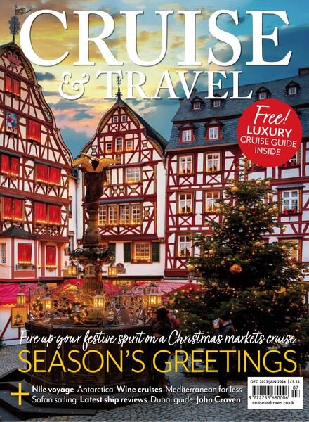 Cruise & Travel – December 2023 – January 2024 Cover