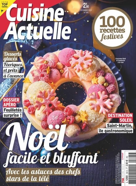 Cuisine Actuelle – Decembre 2023 Cover