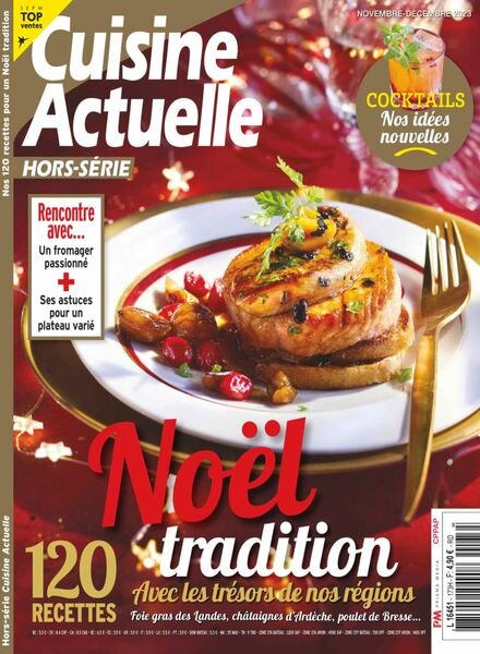Cuisine Actuelle – Hors-Serie – Novembre-Decembre 2023 Cover