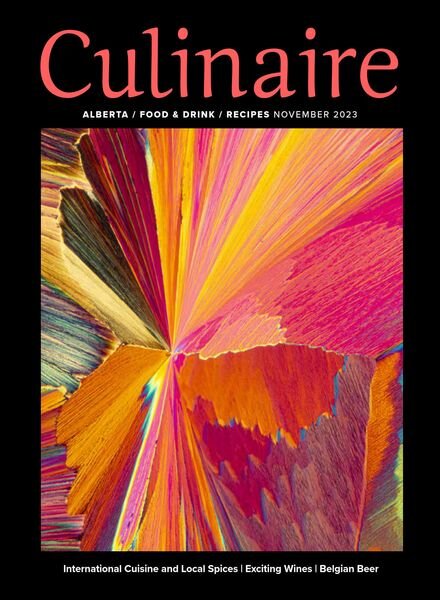 Culinaire Magazine – November 2023 Cover