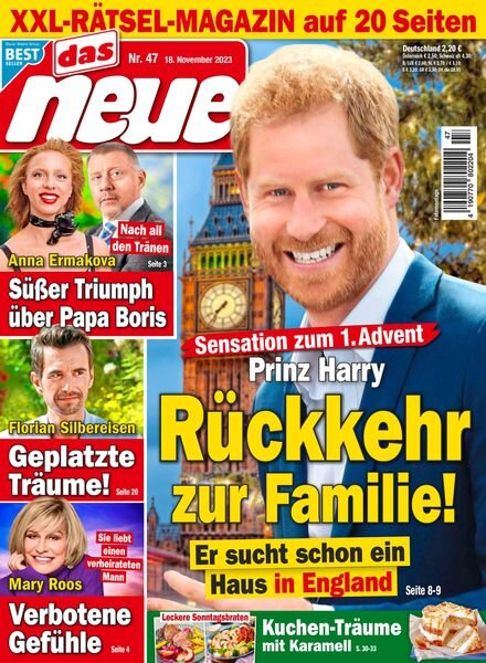 Das Neue – 18 November 2023 Cover