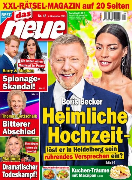 Das Neue – 4 November 2023 Cover