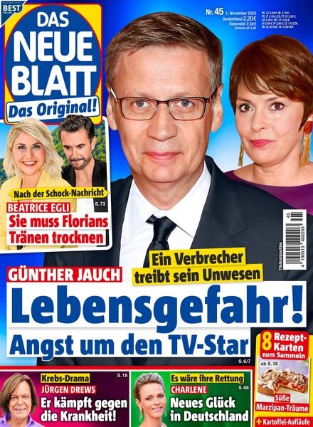 Das Neue Blatt – 1 November 2023 Cover