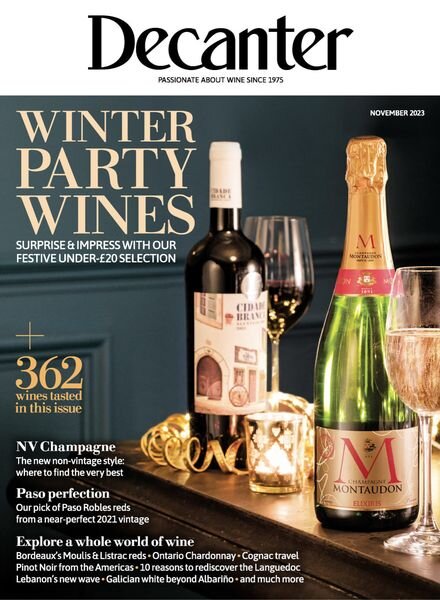Decanter UK – November 2023 Cover