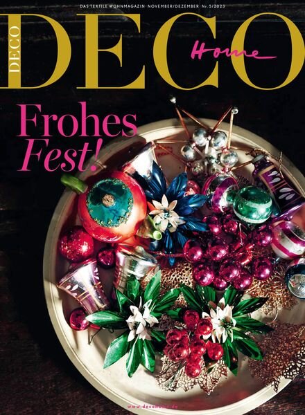 Deco Home – November-Dezember 2023 Cover